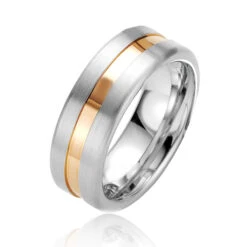 Accessoires De Mode 29 Alliance Argent Large De 7.5 Mm Ashley - 08028