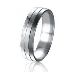 Accessoires De Mode 35 Alliance B. & White 4.9 Mm 4.9 Mm Or Et Ruthenium - Yasmine -07168