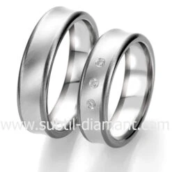 Alliance B. & White 6 Mm 6 Mm Or Et Ruthenium Diamant - Celestis -06315 -Accessoires De Mode ori alliance b white 6 mm 6 mm or et ruthenium diamant celestis 06315 10342 16888