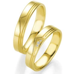 Alliance Basic Light II 4.5 Mm 4.5 Mm Or Jaune Diamant - Love -04209 -Accessoires De Mode ori alliance basic light ii 4 5 mm 4 5 mm or jaune diamant love 04209 14359 21401