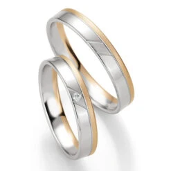 Alliance Basic Light II 4 Mm 4 Mm 2 Ors Diamant - Isalie -04235 -Accessoires De Mode ori alliance basic light ii 4 mm 4 mm 2 ors diamant isalie 04235 14387 21439