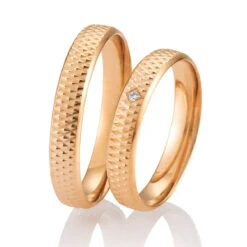 Alliance Breuning Loop Avec Diamants De 4 Mm - Nicole - 30003