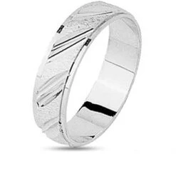 Alliance Classique Or Blanc - Minea - 4 Mm -M40GB