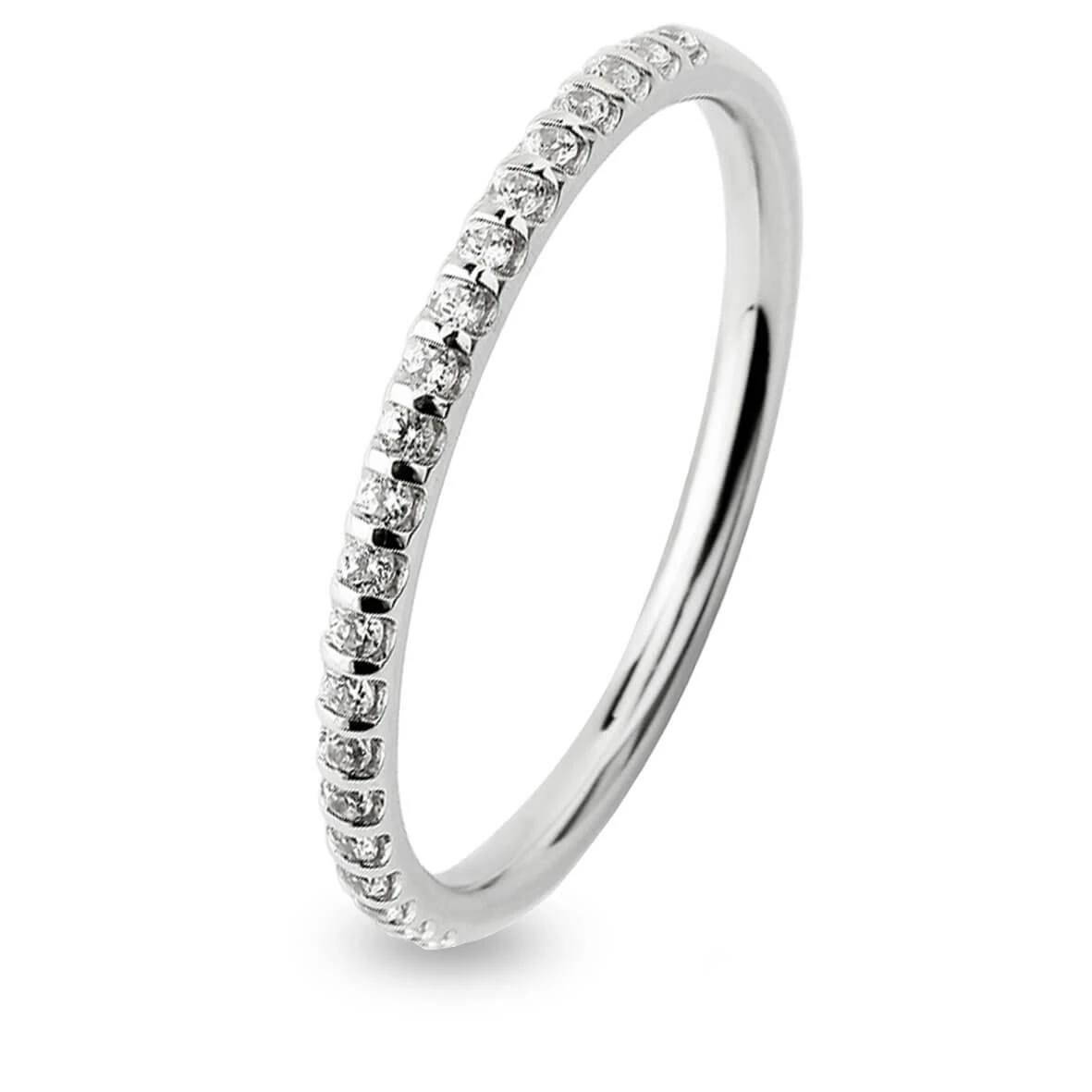 Alliance Diamants Serti Barrette 0.15 Ct En Or Blanc 1.2 Mm - - Thyda 3 Alliance Diamants Serti Barrette 0.15 Ct En Or Blanc 1.2 Mm - - Thyda