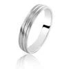 Alliance Lin En Or Blanc 4 Mm - Armonie - LIN-B3.5 -Accessoires De Mode ori alliance lin en or blanc 4 mm armonie lin b3 5 7078