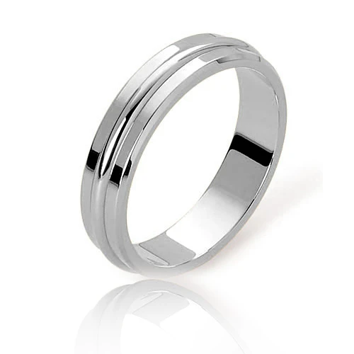 Alliance Palmier En Or Blanc 4.5 Mm - Arianna - PALMIER-B 3 Alliance Palmier En Or Blanc 4.5 Mm - Arianna - PALMIER-B