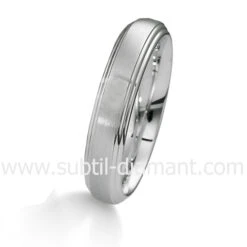 Alliance Prestige Basic En Or Blanc 4.5 Mm - Susanna - 04030