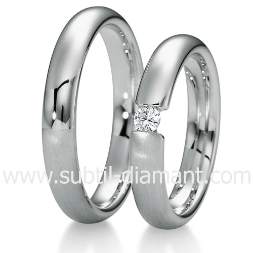 Alliance Prestige Basic En Or Blanc 4 Mm - Kimmy - 04042 4 Alliance Prestige Basic En Or Blanc 4 Mm - Kimmy - 04042 – Image 2