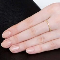 Alliance Saphirs Jaunes Verifine Or Jaune Hina - RH14 -Accessoires De Mode ori alliance saphirs jaunes verifine or jaune hina rh14 32169 39052