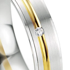 Alliance SMARTLINE 5 Mm 2 Ors Diamant Asya - 07067 -Accessoires De Mode ori alliance smartline 5 mm 2 ors diamant asya 07067 7387 9568