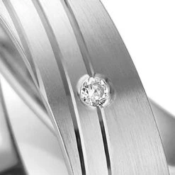 Alliance SMARTLINE 5 Mm Platine 950 Diamant Océana - 07111PT -Accessoires De Mode ori alliance smartline 5 mm platine 950 diamant oceana 07111pt 17842 24062