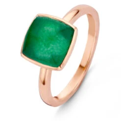 Bague Cristal De Roche Sur Quartz Verte One More - Pantelleria - Pantelleria 051576Y3
