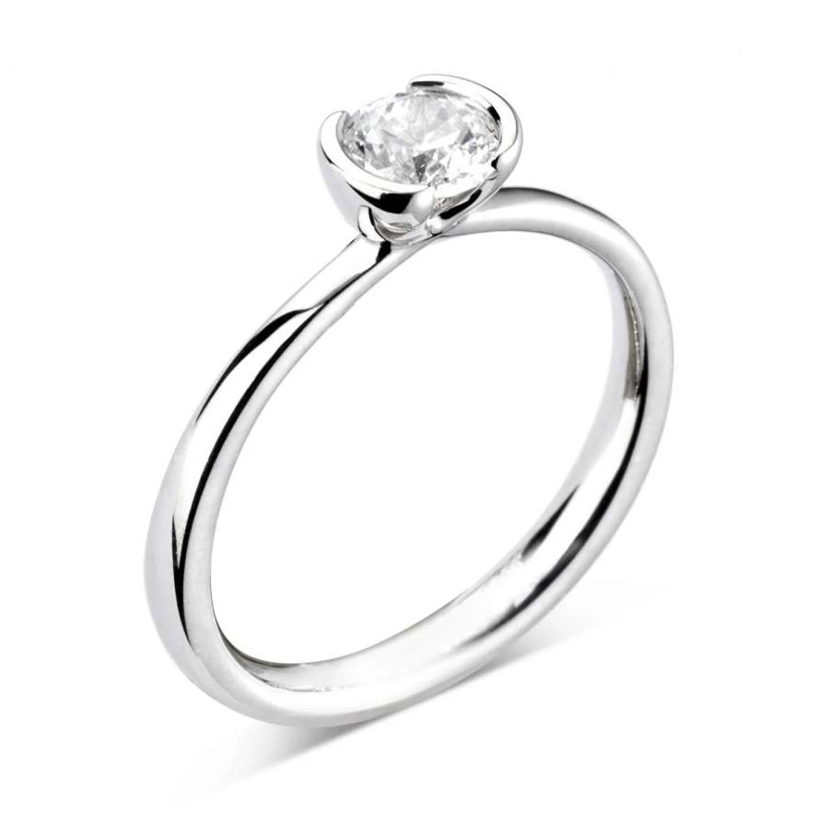 Domino Bague De Fiançailles 0.25 Ct Leya - R1-1016 5 Domino Bague De Fiançailles 0.25 Ct Leya - R1-1016 – Image 3