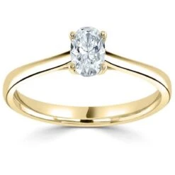 Domino Bague De Fiançailles 0.30 Ct Estelle - R1-157 -Accessoires De Mode ori bague de fiancailles 0 30 ct estelle r1 157 37402 49853