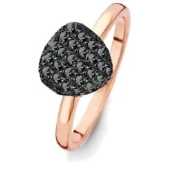 Bague Diamants Noirs One More 0.44 Ct - Vulsini 053650A2