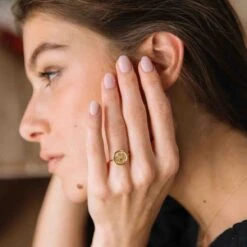 Bague La Médaille D'Amour - L'Originale Augis Madoka - J10531X000 -Accessoires De Mode ori bague la medaille d amour l originale augis madoka j10531x000 48683 71933