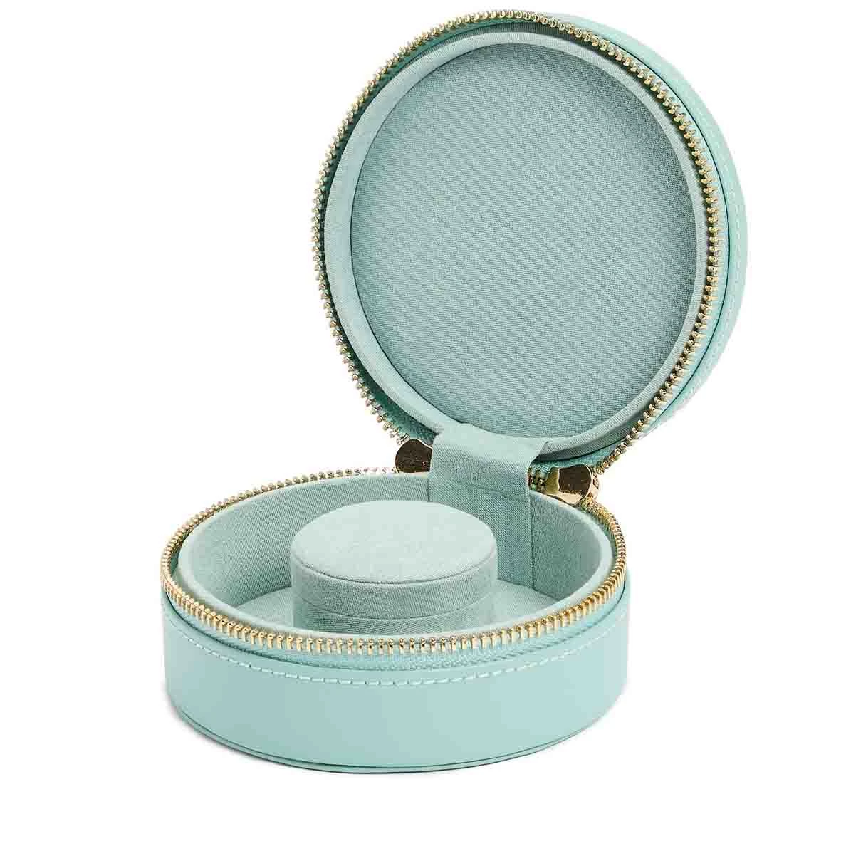 Boîte à Bijoux Wolf 1834 - SOPHIA ROUND ZIP CASE - Jade - 392330 4 Boîte à Bijoux Wolf 1834 - SOPHIA ROUND ZIP CASE - Jade - 392330 – Image 2