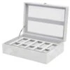 Boite Montre Wolf 1834 - Memento Mori 10-Piece Watch Box- BLANC - 493501 2 Boite Montre Wolf 1834 - Memento Mori 10-Piece Watch Box- BLANC - 493501 -Accessoires De Mode ori boite montre wolf 1834 memento mori 10 piece watch box blanc 493501 40926
