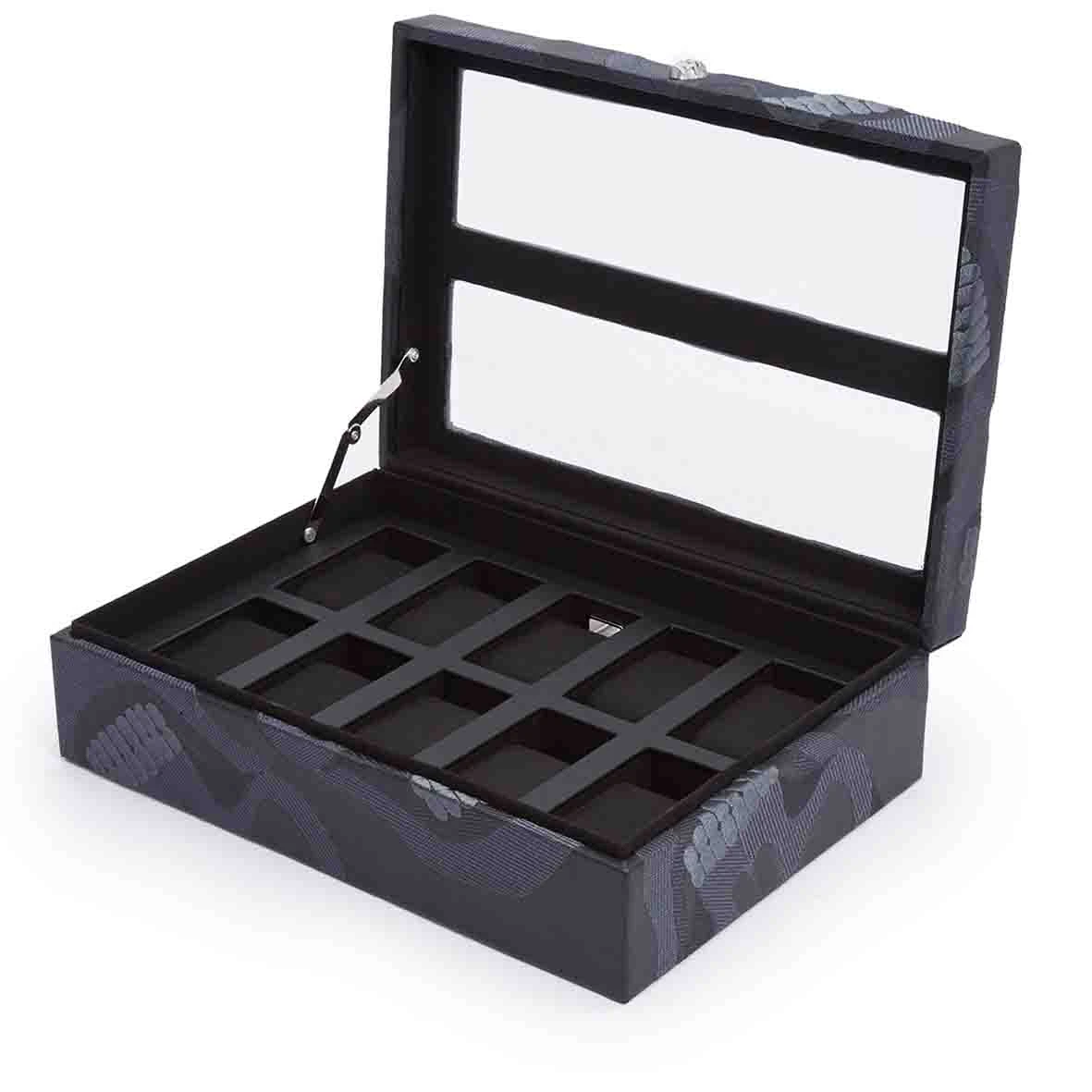 Boite Montre Wolf 1834 - Memento Mori 10-Piece Watch Box- Noir - 493502 3 Boite Montre Wolf 1834 - Memento Mori 10-Piece Watch Box- Noir - 493502