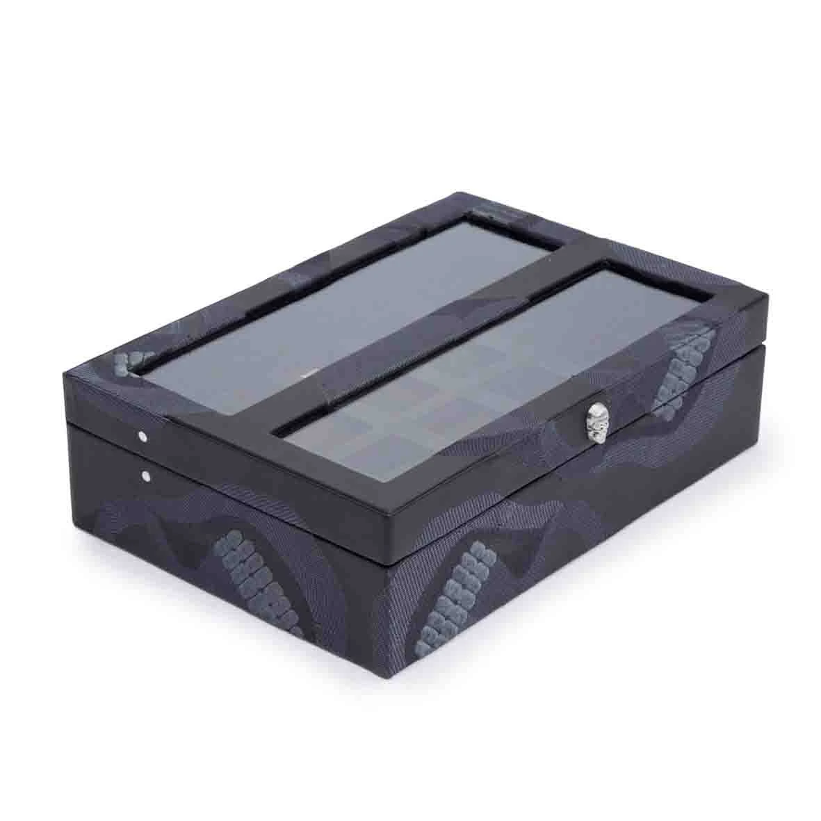 Boite Montre Wolf 1834 - Memento Mori 10-Piece Watch Box- Noir - 493502 4 Boite Montre Wolf 1834 - Memento Mori 10-Piece Watch Box- Noir - 493502 – Image 2