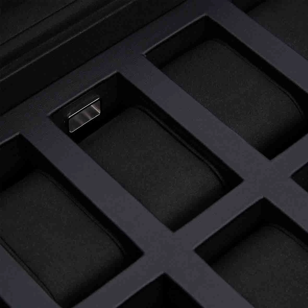 Boite Montre Wolf 1834 - Memento Mori 10-Piece Watch Box- Noir - 493502 5 Boite Montre Wolf 1834 - Memento Mori 10-Piece Watch Box- Noir - 493502 – Image 3