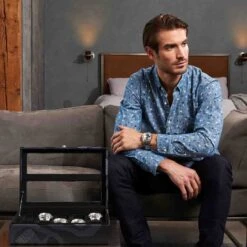 Boite Montre Wolf 1834 - Memento Mori 10-Piece Watch Box- Noir - 493502 10 Boite Montre Wolf 1834 - Memento Mori 10-Piece Watch Box- Noir - 493502 -Accessoires De Mode ori boite montre wolf 1834 memento mori 10 piece watch box noir 493502 40924 57495