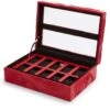 Boite Montre Wolf 1834 - Memento Mori 10-Piece Watch Box- Rouge - 493572 1 Boite Montre Wolf 1834 - Memento Mori 10-Piece Watch Box- Rouge - 493572 -Accessoires De Mode ori boite montre wolf 1834 memento mori 10 piece watch box rouge 493572 40925
