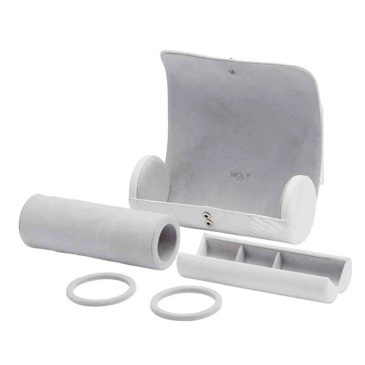 Boite Montre Wolf 1834 - Memento Mori Triple Watch Roll - Blanc - 493401 5 Boite Montre Wolf 1834 - Memento Mori Triple Watch Roll - Blanc - 493401 – Image 3