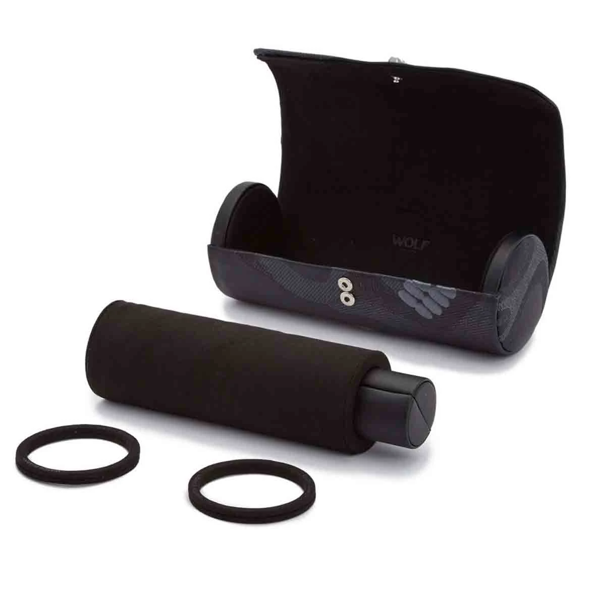 Boite Montre Wolf 1834 - Memento Mori Triple Watch Roll - Noir - 493402 4 Boite Montre Wolf 1834 - Memento Mori Triple Watch Roll - Noir - 493402 – Image 2