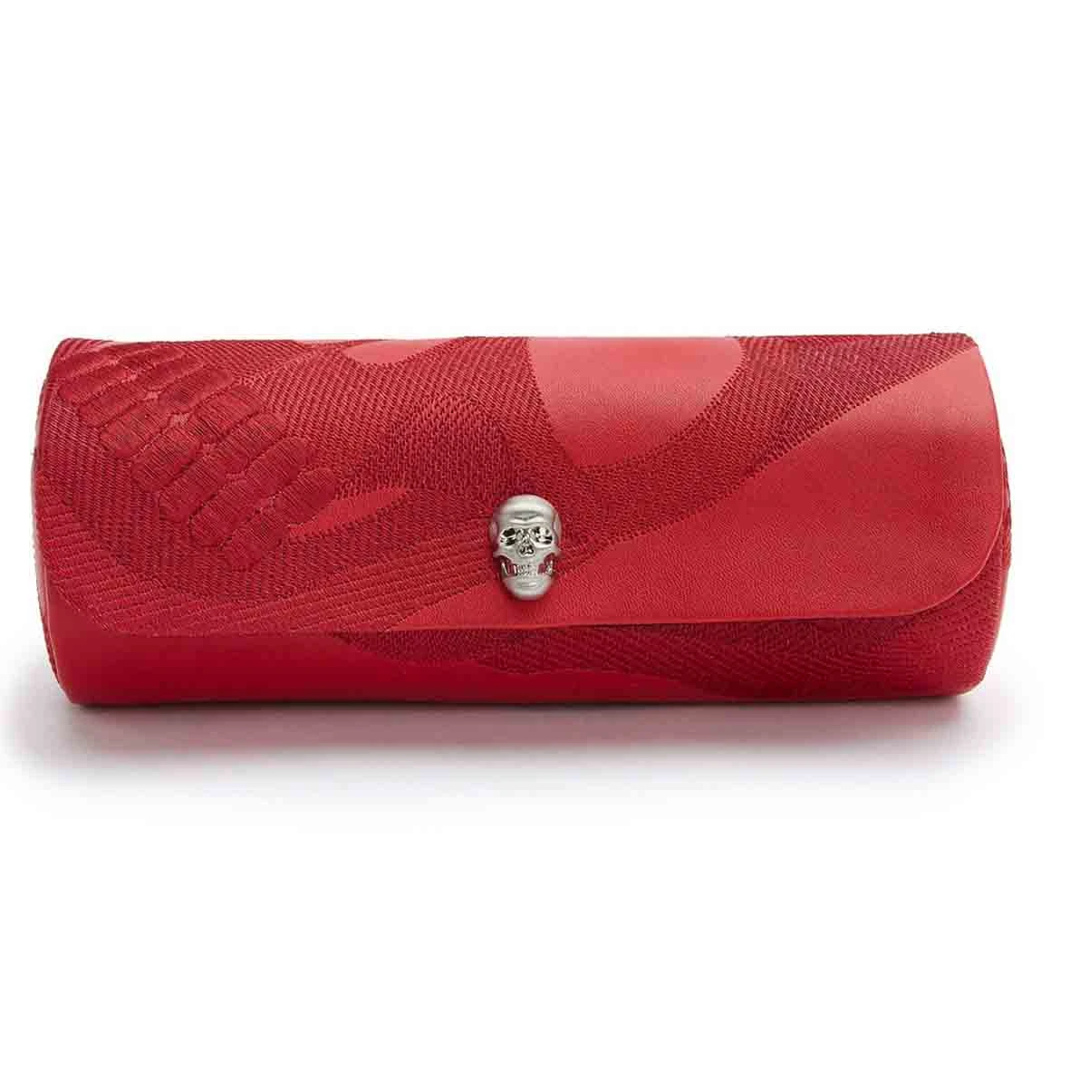 Boite Montre Wolf 1834 - Memento Mori Triple Watch Roll - Rouge - 493472 3 Boite Montre Wolf 1834 - Memento Mori Triple Watch Roll - Rouge - 493472