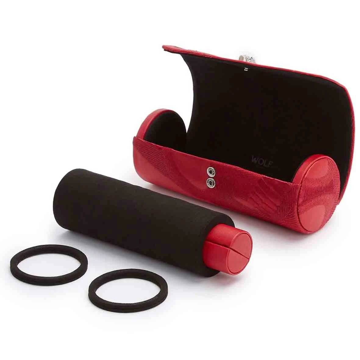 Boite Montre Wolf 1834 - Memento Mori Triple Watch Roll - Rouge - 493472 5 Boite Montre Wolf 1834 - Memento Mori Triple Watch Roll - Rouge - 493472 – Image 3