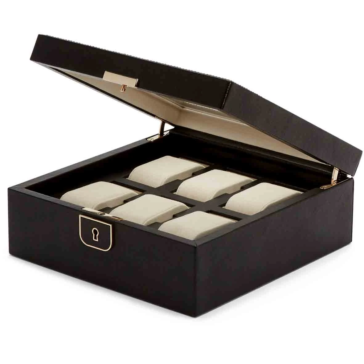 Boîte Montre Wolf 1834 - Palermo 6 Pcs Watch Box - 213802 3 Boîte Montre Wolf 1834 - Palermo 6 Pcs Watch Box - 213802