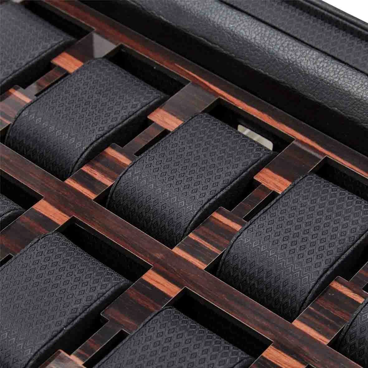 Boite Montre Wolf 1834 - Roadster 10 Pcs Watch Box - Noir - 477656 5 Boite Montre Wolf 1834 - Roadster 10 Pcs Watch Box - Noir - 477656 – Image 3