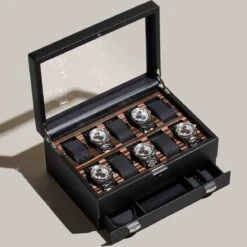 Boite Montre Wolf 1834 - Roadster 10 Pcs Watch Box - Noir - 477656 10 Boite Montre Wolf 1834 - Roadster 10 Pcs Watch Box - Noir - 477656 -Accessoires De Mode ori boite montre wolf 1834 roadster 10 pcs watch box noir 477656 40952 57710