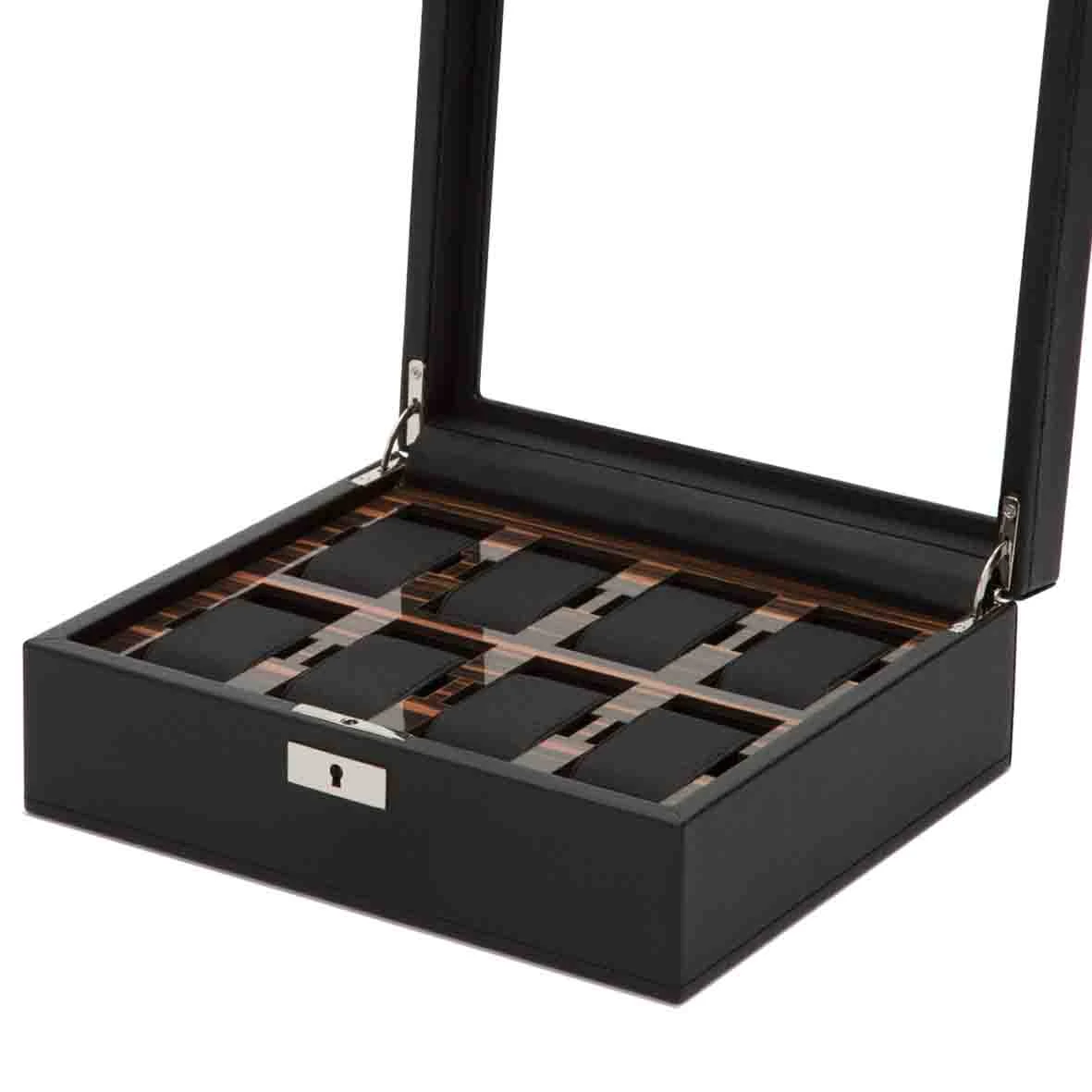 Boite Montre Wolf 1834 - Roadster 8 Piece Watch Box - Noir - 477456 3 Boite Montre Wolf 1834 - Roadster 8 Piece Watch Box - Noir - 477456