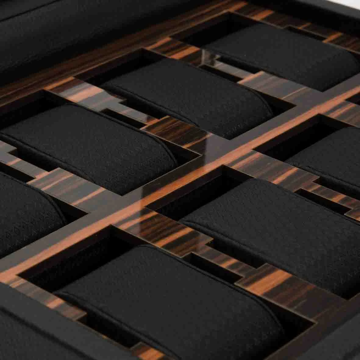 Boite Montre Wolf 1834 - Roadster 8 Piece Watch Box - Noir - 477456 5 Boite Montre Wolf 1834 - Roadster 8 Piece Watch Box - Noir - 477456 – Image 3