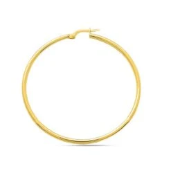 Boucles D'oreilles Créoles 45 Mm - Fil 2 Mm - Marisa - 2535.9