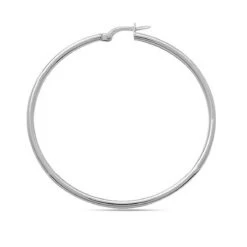 Boucles D'oreilles Créoles 55 Mm - Fil 2 Mm - Veronica - 2535.12G