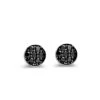 Boucles D'oreilles Diamants Noirs One More - Eolo 93FK04A2 -Accessoires De Mode ori boucles d oreilles diamants noirs one more eolo 93fk04a2 39263