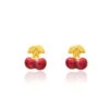Boucles D'oreilles Or Cerise Or Jaune Kimmy - 650097 -Accessoires De Mode ori boucles d oreilles or cerise or jaune kimmy 650097 14860