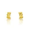 Boucles D'oreilles Or Chat Or Jaune Sofia - 8307 -Accessoires De Mode ori boucles d oreilles or chat or jaune sofia 8307 14932