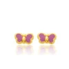 Boucles D'oreilles Or Papillon Or Jaune Ocella - 650093 -Accessoires De Mode ori boucles d oreilles or papillon or jaune ocella 650093 14862