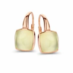 Boucles D'oreilles Préhnite Sur Nacre One More - Pantelleria 051404QN