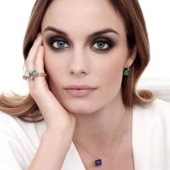 Boucles D'oreilles Topaze Sky Blue Sur Nacre Et Diamants One More - Pantelleria 062374TN -Accessoires De Mode ori boucles d oreilles topaze sky blue sur nacre et diamants one more pantelleria 062374tn 37033 48514