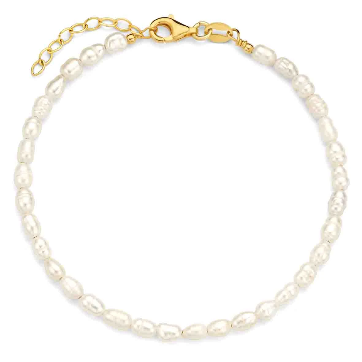 Bracelet Argent - Plaqué Or 18 Ct Avec Perle - Naiomy Silver - Femme - Tiffany - N3X63 3 Bracelet Argent - Plaqué Or 18 Ct Avec Perle - Naiomy Silver - Femme - Tiffany - N3X63