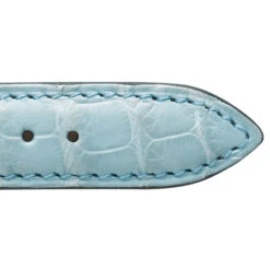 Bracelet De Montre Crocodile Femme De Couleur Bleu Ciel -Avera - 18114-14 -Accessoires De Mode ori bracelet crocodile femme de couleur bleu ciel avera 18114 14 25527 31004