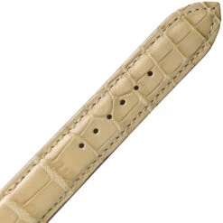 Bracelet De Montre Crocodile Unisexe De Couleur Ivoire -Maiya - 18114-25 -Accessoires De Mode ori bracelet crocodile unisexe de couleur ivoire maiya 18114 25 25531 31029