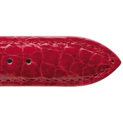 Bracelet De Montre Crocodile Unisexe De Couleur Rouge -Aïleen - 18124-07 -Accessoires De Mode ori bracelet crocodile unisexe de couleur rouge aileen 18124 07 25866 31890