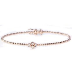 Bracelet Diamants Jonc 0.08 Ct G-VS En Or Jaune - - BR1869R-ROSE -Accessoires De Mode ori bracelet diamants jonc 0 08 ct g vs en or jaune br1869r rose 39866 54379