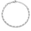 Bracelet En Argent Serti De Zirconium Naiomy Silver Silver - Femme - Evelyne - B2C59 -Accessoires De Mode ori bracelet en argent serti de zirconium naiomy silver silver femme evelyne b2c59 47500